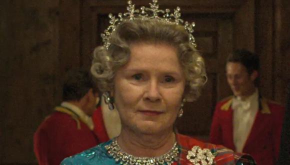 Imelda Staunton como la reina Isabel II en la serie "The Crown". (Foto: Netflix)