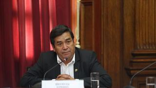 Congreso pide al PJ que se pronuncie sobre situación de Benicio Ríos