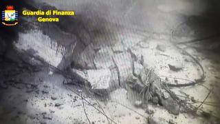 El nuevo e impactante video de la caída del puente Morandi en Génova
