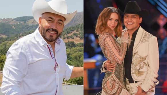 Lupillo Rivera opina sobre el romance entre Belinda y Christian Nodal (Foto: @belindapop/ @nodal/ @lupilloriveraofficial)