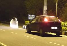 YouTube: conductor casi mata a ‘fantasma’ | VIDEO