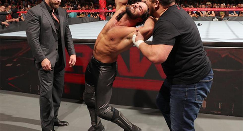 La WWE comunicó de urgencia una noticia que preocupó a los fanáticos. Seth Rollins peligra su participación en Wrestlemania por el ataque de Samoa Joe. (Foto: WWE)