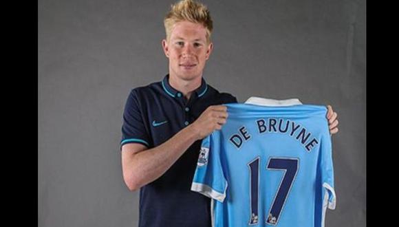 Manchester City fichó a Kevin de Bruyne por cifra millonaria