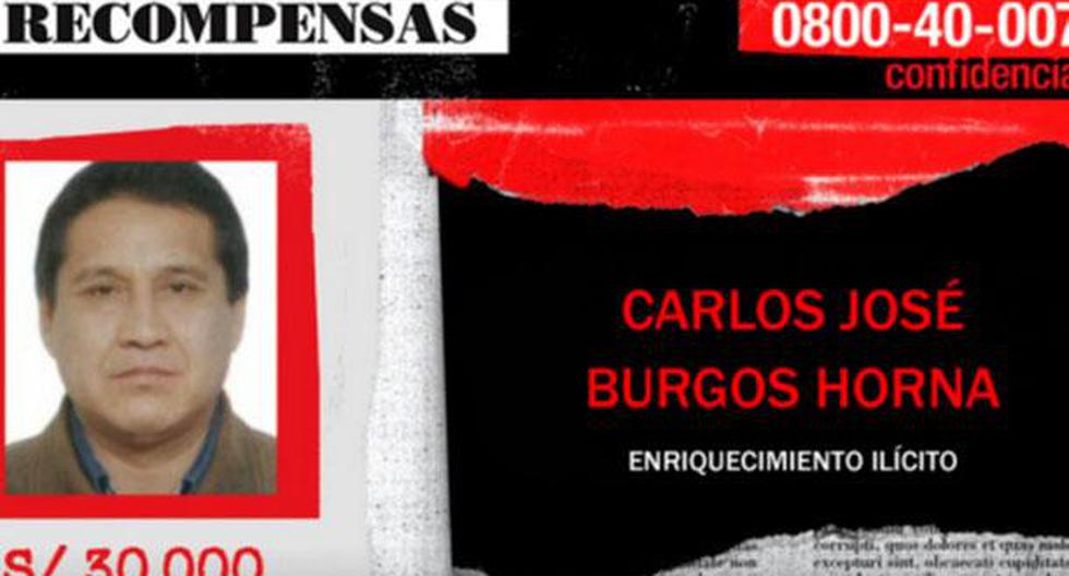 Perú. Ofrecen S/ 30,000 de recompensa por ex alcalde de San Juan de Lurigancho Carlos Burgos. (Foto: Agencia Andina)