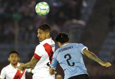 Perú no pudo ante Uruguay en el regreso de Paolo Guerrero por la fecha FIFA