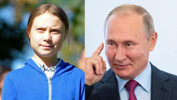 Vladimir Putin dice que Greta Thunberg es una joven mal informada que ha sido manipulada. (Reuters / EFE).