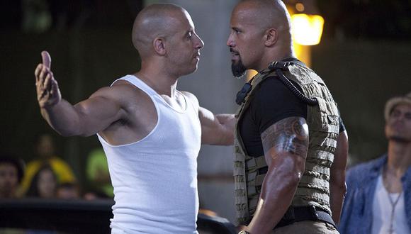 Dwayne Johnson interpretó a Luke Hobbs en las películas de “Rápidos y furiosos” y luego de ser enemigo de Dominic Toretto, terminó uniéndose a su equipo (Universal Pictures)