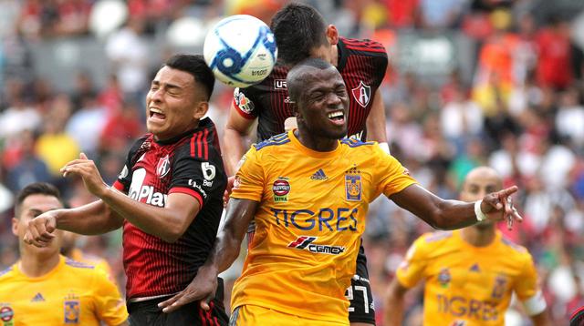 Tigres vs. Atlas: mejores imágenes del partido. (Foto: AFP)