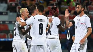 No tuvo compasión: Italia vapuleó 7-0 a San Marino en un amistoso internacional 