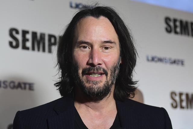 10. Keanu Reeves, 16.6 millones de visitas. (AFP)