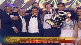"7 deseos": Carloncho ganó final del programa de Latina [VIDEO]
