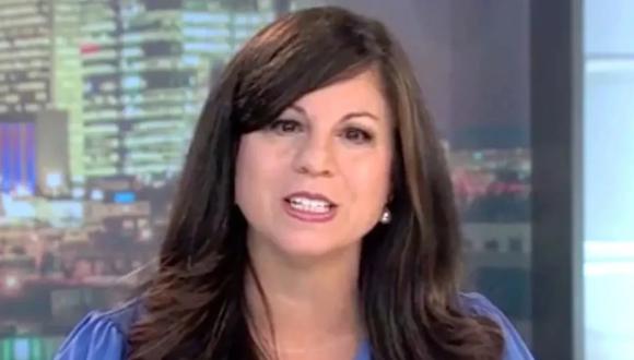 Julie Chin, la presentadora que tuvo un principio de derrame cerebral. (Captura de Video).