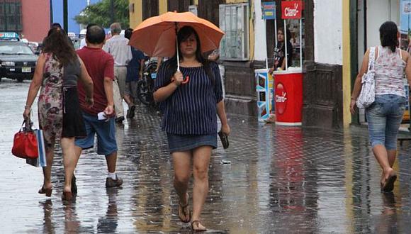 La Libertad: Trujillo sufre lluvia de regular intensidad