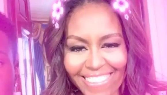 Snapchat tiene un nuevo usuario: Michelle Obama