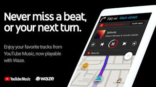 YouTube Music anuncia que se incorpora a Waze