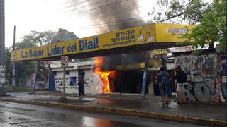 Nicaragua: Cuatro policías heridos durante enfrentamiento con manifestantes