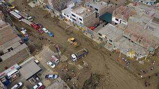 Huaicos y lluvias en Perú: familias de Lurigancho-Chosica recibieron 6.000 kilos de productos