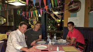 Selección peruana: Gareca visitó a Luis Abram en Argentina