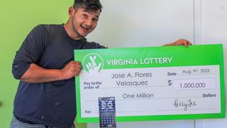 Pensó que había ganado 600 dólares en lotería, pero resultó ser un millón