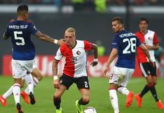 Sin Renato Tapia, Feyenoord venció al Manchester United por el Grupo A de la Europa League