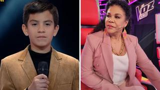 “La Voz Kids”: Participante de 12 años sorprende a los entrenadores al confesar que está enamorado 