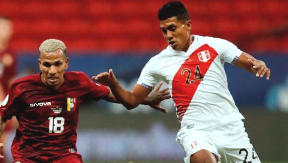 Raziel García fue una de las sorpresas de Perú en la Copa América 2021. (Foto: EFE)