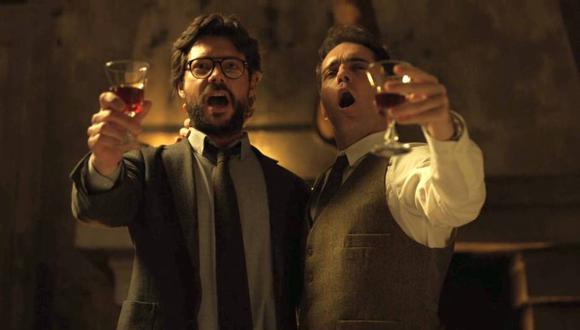 Pedro Alonso y Alvaro Morte interpretan a dos de los protagonistas de "La casa de papel". (Foto: Netflix)