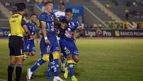 Delfín ganó 3-1 a Guayaquil City en condición de visitante por la Serie A de Ecuador. (Foto: AFP)
