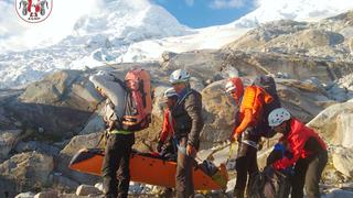 Nevado Huascarán: avalancha deja dos montañistas polacos heridos y otros 4 salvan de morir | FOTOS