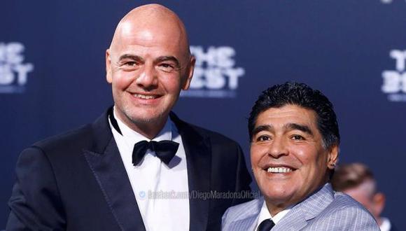 Diego Armando Maradona fue nombrado embajador de la FIFA