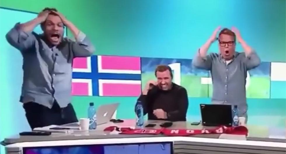 La reacción de un canal de televisión de Noruega con el gol de empate de San Marino, por las Eliminatorias Rusia 2018, se volvió viral en redes sociales. (Foto: Captura - YouTube)
