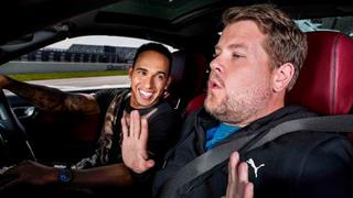 Lewis Hamilton y su entrevista más rápida sobre un auto