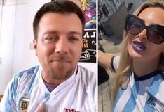 Julián Succhi, Macarena Gastaldo y Natalia Otero celebran pase de Argentina a octavos de final