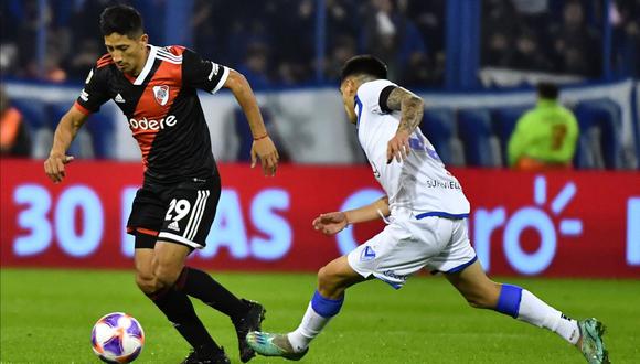 River Plate vs. Vélez en partido por la Liga Profesional Argentina. (Foto: River Plate)