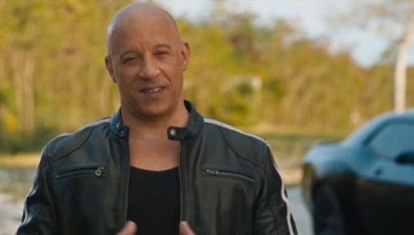 Vin Diesel protagoniza un nuevo clip de "Rápidos y Furiosos 9" hablando en español. (Foto: Captura de video)