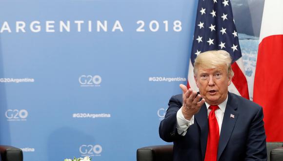 Donald Trump es el centro de la cumbre G20, en Argentina. (Foto: Reuters)