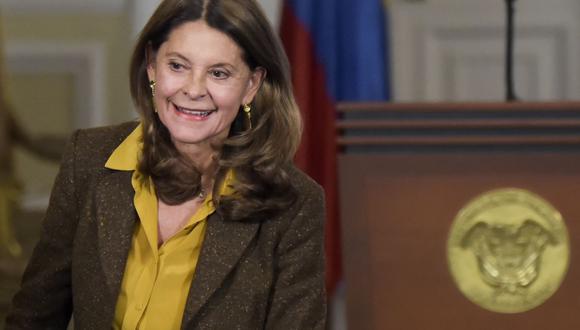 La vicepresidenta de Colombia Marta Lucía Ramírez será la nueva canciller del país. (Foto: Raul ARBOLEDA / AFP).