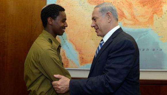 Netanyahu se reunió con judío etíope masacrado por policías