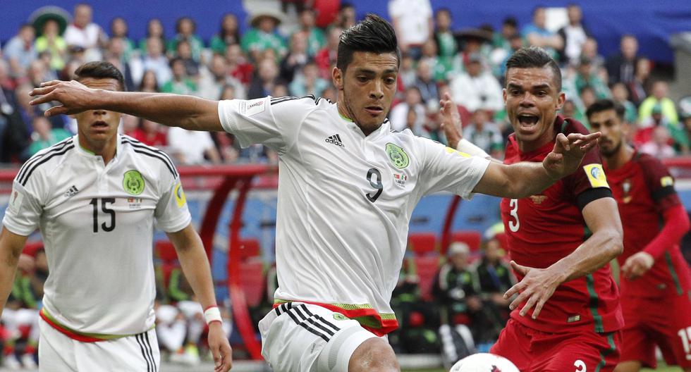 Portugal terminando regalando puntos ante México en el Grupo A de la Copa Confederaciones. (Foto: EFE)