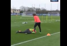 David Luiz noqueó a Zlatan Ibrahimovic (VIDEO)