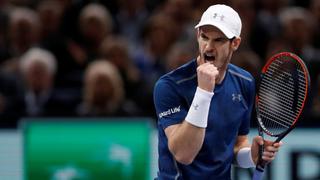 Andy Murray celebró el número 1 con triunfo en Masters de París