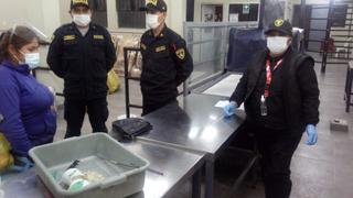 Ayacucho: mujer intenta ingresar a penal con un kilo droga escondido en recipiente | VIDEO