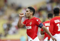 Doblete y asistencia de Falcao sella goleada del Mónaco en la liga francesa