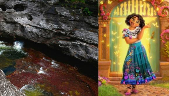 El lago de colores malva y turquesa que aparece en una de las escenas más importantes de la película de Disney en verdad existe. (Fotos: Disney/ AFP)