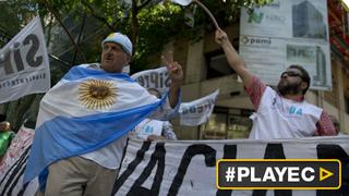 Argentina: trabajadores estatales marchan por despidos masivos