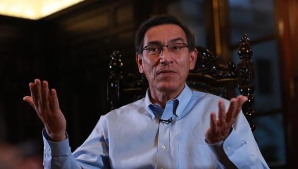 La Comisión de Fiscalización aprobó este lunes el informe final que involucra al expresidente Martín Vizcarra y que propone su inhabilitación hasta por 10 años. (Foto: Lino Chipana/GEC)