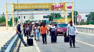 Transportistas peruanos se suman a paralización en Chile