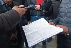 Antamina: manifestantes firmaron acta con la minera tras intentar tomar el campamento