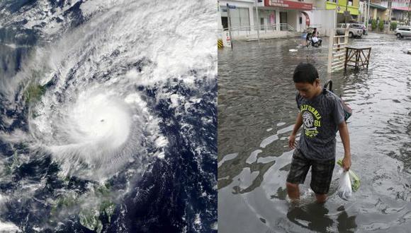 Tifón Nock-Ten pierde intensidad a medida que cruza Filipinas