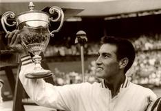 Hace 58 años, el peruano Alejandro Olmedo se consagró en Wimbledon